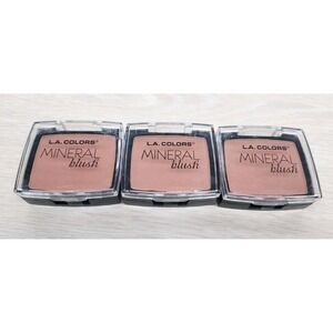 L.A. COLORS Mineral Blush‎ "After Glow" CMB852 0.15 Oz Lot Of 3 New Sealed